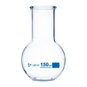 Fiole à fond plat et col large, 150 ml